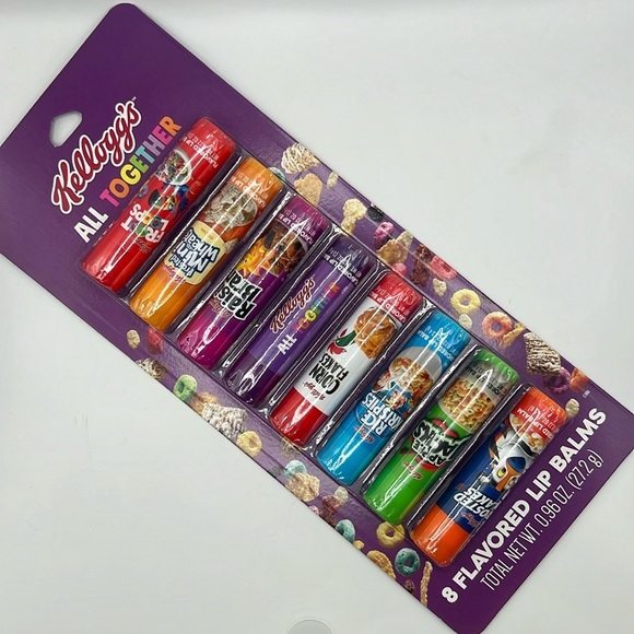 Kellogg’s Cereal Flavored Lip Balm 8 Count - Picture 1 of 5
